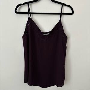 Babaton Purple Camisole Top Lace Detail Size XS
